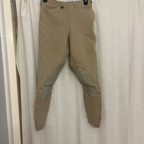 On Course Women’s Tan Riding Pants - Picture 1 of 3